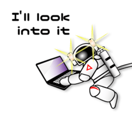 Astronaut2(English) sticker #3273231
