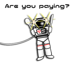 Astronaut2(English) sticker #3273238