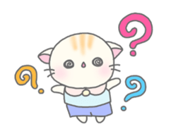 Round pretty animal sticker #3273292