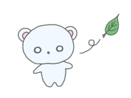 Round pretty animal sticker #3273298