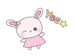 Round pretty animal sticker #3273300