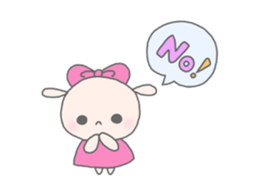 Round pretty animal sticker #3273301