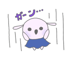 Round pretty animal sticker #3273305