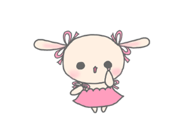 Round pretty animal sticker #3273306