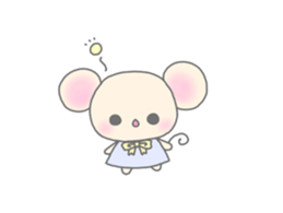 Round pretty animal sticker #3273310