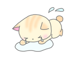 Round pretty animal sticker #3273313