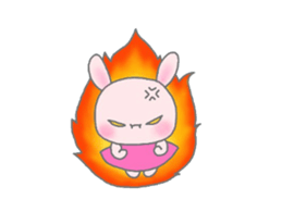 Round pretty animal sticker #3273321