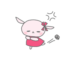 Round pretty animal sticker #3273323