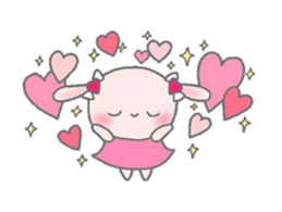 Round pretty animal sticker #3273326