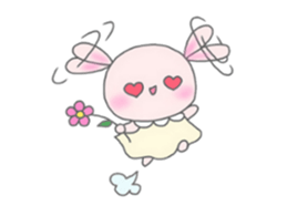 Round pretty animal sticker #3273327