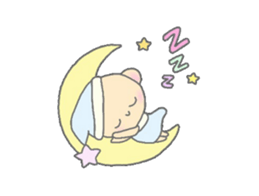 Round pretty animal sticker #3273329