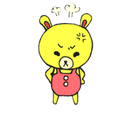 JAMIE THE HAPPY BEAR sticker #3273453