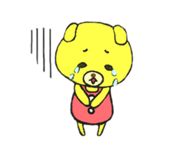 JAMIE THE HAPPY BEAR sticker #3273459