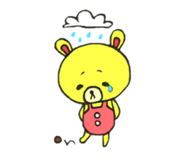 JAMIE THE HAPPY BEAR sticker #3273468