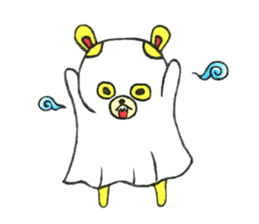 JAMIE THE HAPPY BEAR sticker #3273479