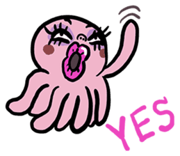 Dookdui The Crazy Octopus sticker #3273895