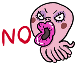Dookdui The Crazy Octopus sticker #3273896