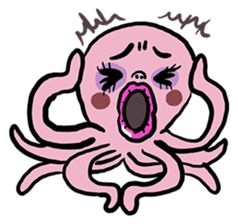 Dookdui The Crazy Octopus sticker #3273898