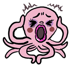 Dookdui The Crazy Octopus sticker #3273898