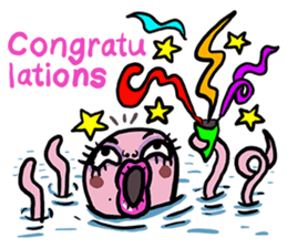 Dookdui The Crazy Octopus sticker #3273905