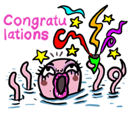 Dookdui The Crazy Octopus sticker #3273905