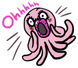 Dookdui The Crazy Octopus sticker #3273907