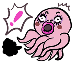Dookdui The Crazy Octopus sticker #3273909