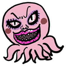Dookdui The Crazy Octopus sticker #3273910