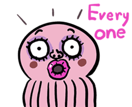 Dookdui The Crazy Octopus sticker #3273916