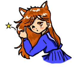 I'm cat daughter, gate sticker #3274304