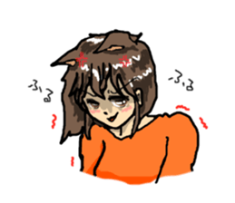 I'm cat daughter, gate sticker #3274315