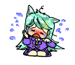 I'm cat daughter, gate sticker #3274322