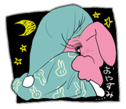 CUTE BABY RABBIT sticker #3274660