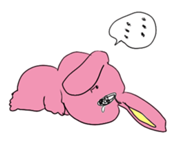 CUTE BABY RABBIT sticker #3274661