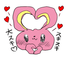 CUTE BABY RABBIT sticker #3274670