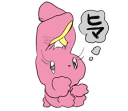 CUTE BABY RABBIT sticker #3274672