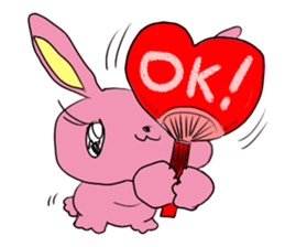 CUTE BABY RABBIT sticker #3274682