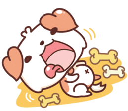 Chubby Cat & Puffy Dog (EN) sticker #3276041
