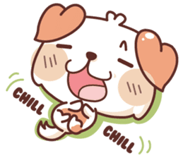 Chubby Cat & Puffy Dog (EN) sticker #3276056