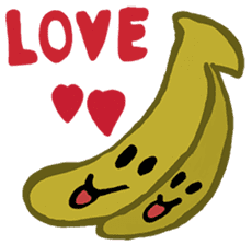 Happy Emo Fruit sticker #3276158