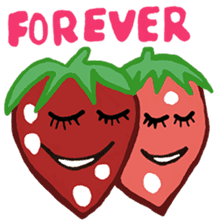 Happy Emo Fruit sticker #3276162