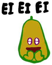 Happy Emo Fruit sticker #3276165