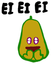 Happy Emo Fruit sticker #3276165