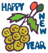 Happy Emo Fruit sticker #3276190