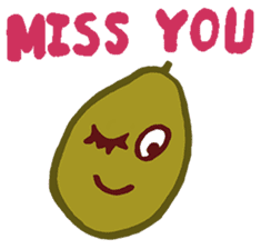 Happy Emo Fruit sticker #3276193