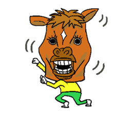 He fakes a person from the Kansai region sticker #3276224