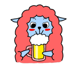 Colorful animals Z 2 sticker #3277167