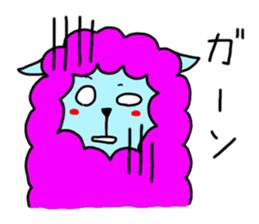 Colorful animals Z 2 sticker #3277168