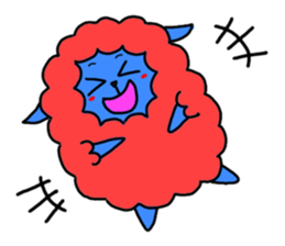 Colorful animals Z 2 sticker #3277172