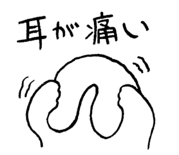 reaction of rabbit sticker #3277194